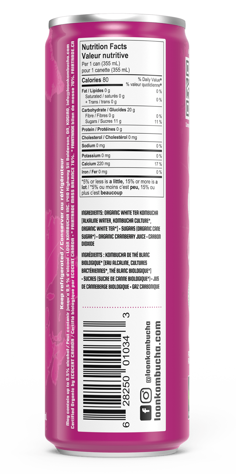 Very Cranberry - Loon Kombucha