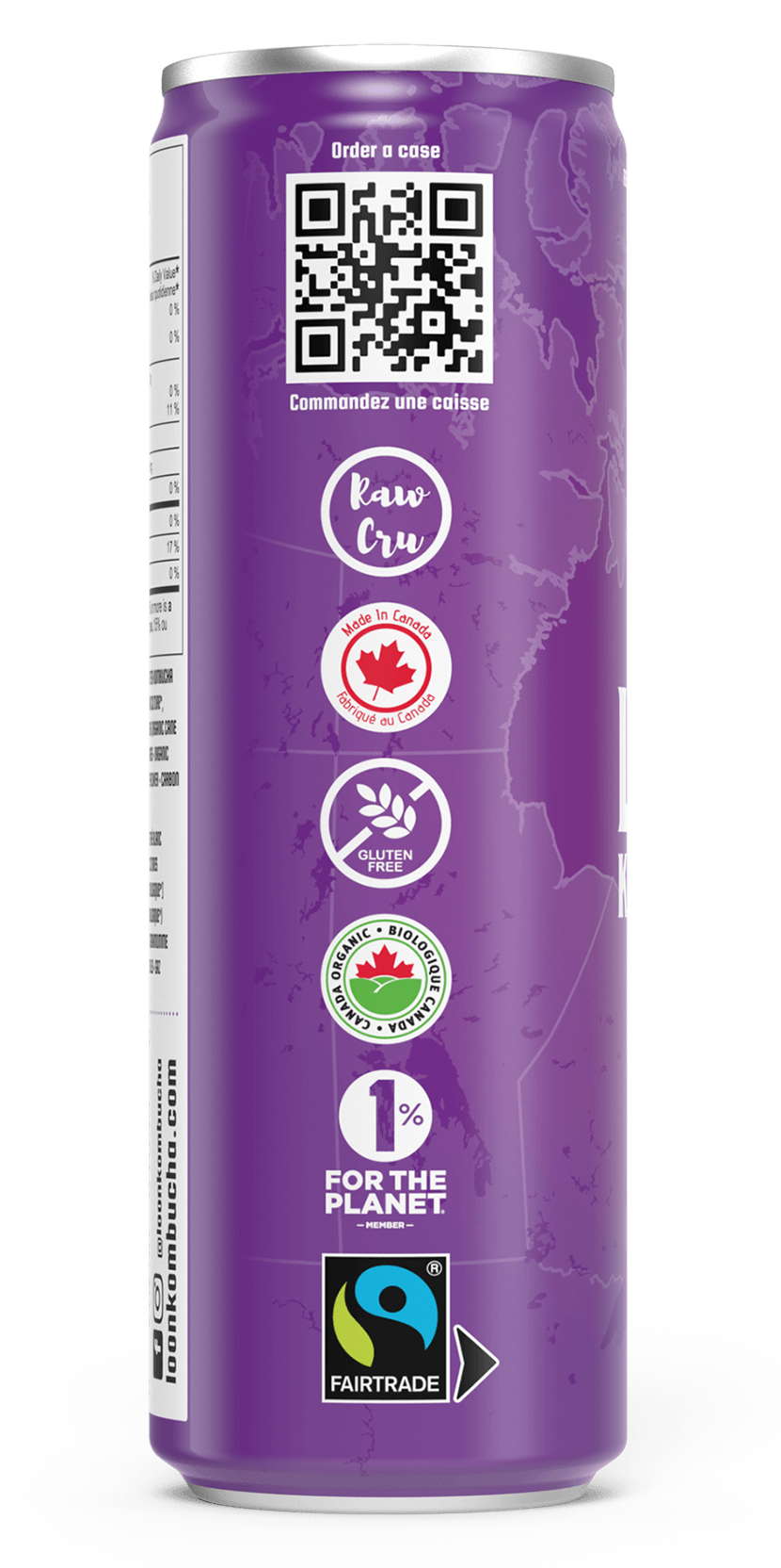 Violet Lemongrass - Loon Kombucha