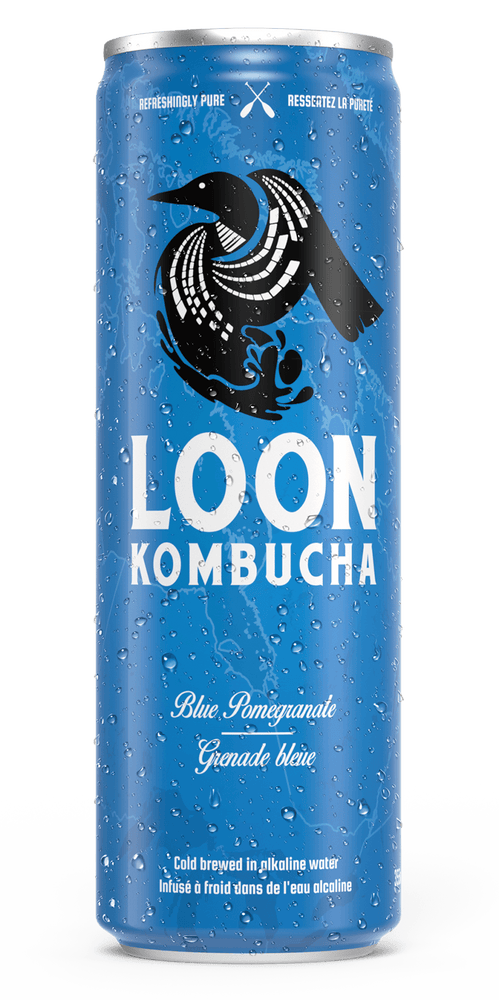 
                      
                        Blue Pomegranate - Loon Kombucha
                      
                    