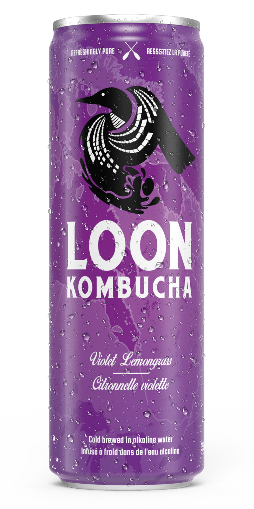 Violet Lemongrass - Loon Kombucha