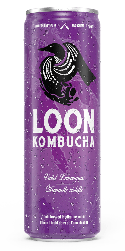 Violet Lemongrass - Loon Kombucha